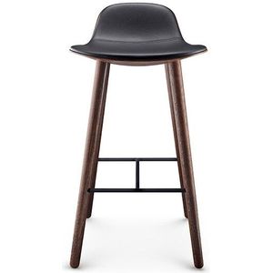 eva soloEva Solo - Abalone Stool H75 Smoked Oak/Black