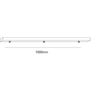 Light-Point - Ceiling Base L1000/3 Hanglamp Wit
