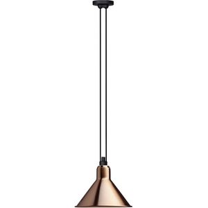 Lampe Gras - 322 L Hanglamp Kegelvormig Koper Lampe Gras