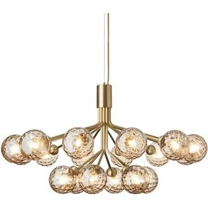 Nuura - Apiales 18 Chandelier Brushed Brass/Optic Gold