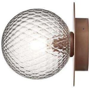 Nuura - Liila 1 Buiten Wandlamp Dark Bronze/Optic Clear