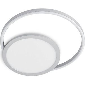 Lucande - Irmi LED Plafondlamp Silver Lucande