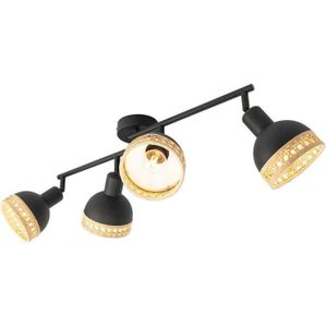 Lindby - Lonnaris Plafondlamp Black