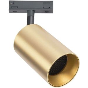 ANTIDARK - Designline Tube Spot PRO Messing/Zwart