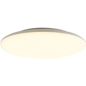 Arcchio - LED plafondlamp - 1licht - kunststof - H: 4.8 cm - wit - Inclusief lichtbron