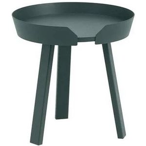 Muuto - Around Bijzettafel/Sofa-tafel Small Donker Green