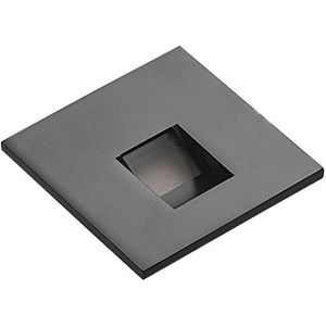 Arcchio - Vexi LED Inbouw Wandverlichting H7,5 Black