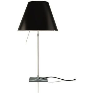 Luceplan - Costanza Tafellamp Alu/Liquorice Black