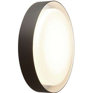 Marset - Plaff-On Wandlamp/Plafondlamp Ø50 IP54 Black LED