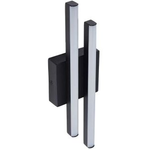 Lindby - Abelia LED Buiten Wandlamp Zwart