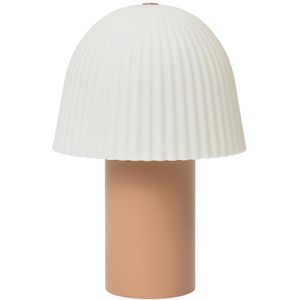 Ferm Living - Frill Portable Taffellamp Rose/White