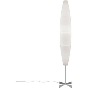 Foscarini - Havana Staande Lamp Wit/Aluminium met Dimmer