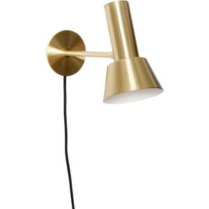 Hübsch - Tap Wandlamp Brass Hübsch