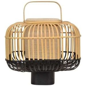 Forestier - Bamboo Square Taffellamp S Black