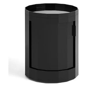Hay Facet Cabinet bijzettafel met wieltjes H49cm cm anthracite