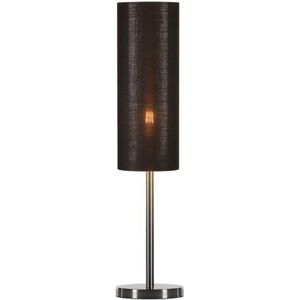 SLV - Fenda Taffellamp Ø15 Black/Copper/Brushed Metal