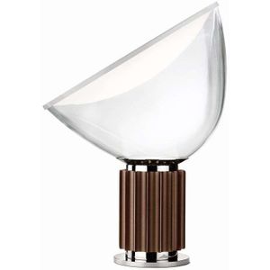 Flos - Taccia Glas Tafellamp Bronzen Flos