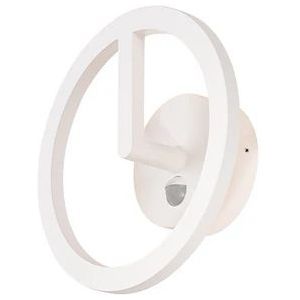 SLV - Q-Ring Wandlamp w/Sensor IP54 White