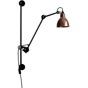 DCW - 210 Wandlamp Zwart/Koper Lampe Gras