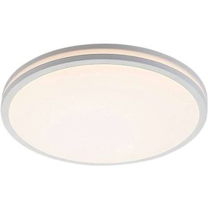 Lindby - LED Plafondlamp- met Dimmer - 1licht - Acry - Metaal - H: 7.5 cm - Wit