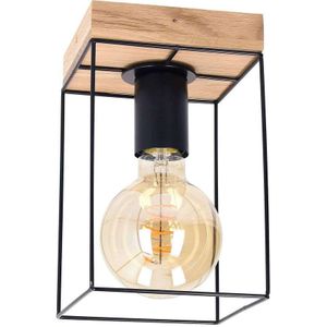 Envostar - Gretter Plafondlamp Wood/Black Envostar