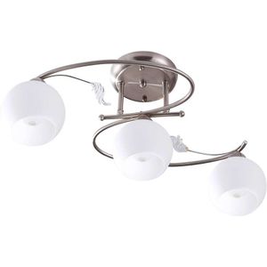 Lindby - Svean 3 Plafondlamp White/Nickel Lindby