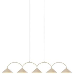 Globen Lighting - Curve 5 Hanglamp Beige