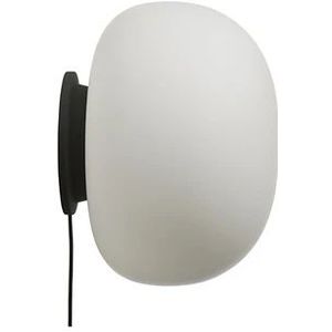 FRANDSEN - Supernate Taffellamp/Wandlamp Ø38 Opaal White/Black