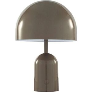 Tom Dixon - Bell Portable Tafellamp H28 IP44 Taupe