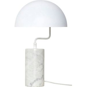 Hübsch - Taffellamp White/Marble