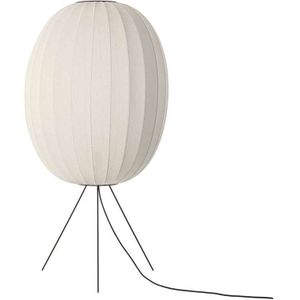 Made By Hand - Knit-Wit 65 Hoog Oval Vloerlamp Medium Pearl White