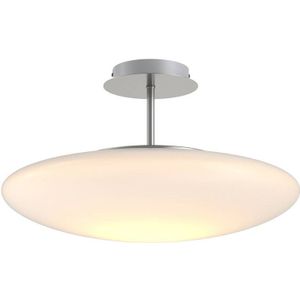 Lindby - Gunda Plafondlamp Opal/Nickel/Chrome Lindby