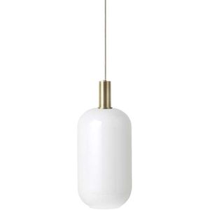 Ferm Living - Collect Hanglamp Opal Tall Low Brass