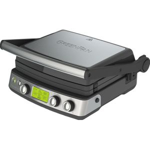 GreenPan Elite Contactgrill Zwart