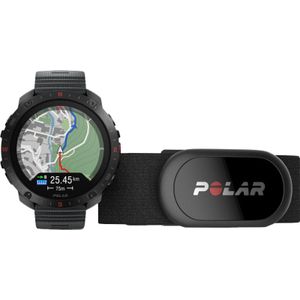 Polar Grit X 2 Pro Zwart + HR Hartslagmeter Borstband