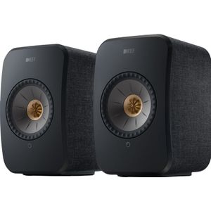 KEF LSX II Zwart