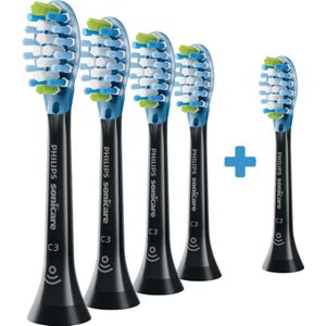 Philips Sonicare Plaque Defence HX9045/33 Zwart (5 stuks)