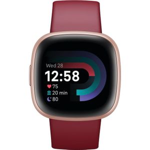 Fitbit Versa 4 Roségoud/Rood