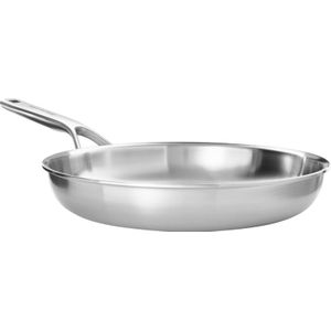 KitchenAid Multi-Ply RVS Koekenpan - ø28 cm - inductie - PFAS-vrij