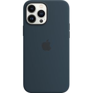 Apple iPhone 13 Pro Max Back Cover met MagSafe Abyss-blauw