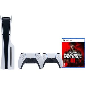 PlayStation 5 Slim Disc Edition + Call of Duty: Modern Warfare III + Extra Controller Wit