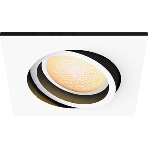 Philips Hue Milliskin inbouwspot White Ambiance vierkant Wit 1-pack