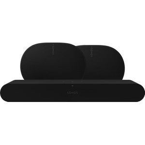 Sonos Ray Zwart + 2x Era 300 Zwart