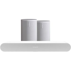 Sonos Ray Wit + 2x ERA 100 Wit