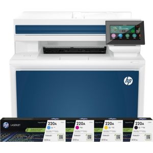 HP Color LaserJet Pro MFP 4302fdw + 1 extra set toners