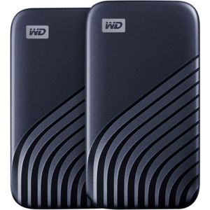 WD My Passport 1TB SSD Midnight Blue - Duo Pack