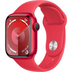 Apple Watch Series 9 41mm (PRODUCT)RED Aluminium Sportband S/M