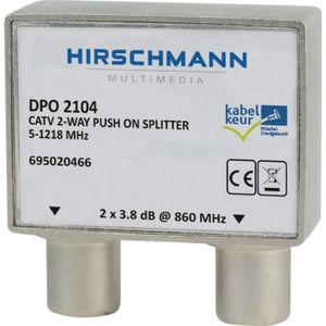 Hirschmann Multimedia DPO 2104 opsteek tv splitter