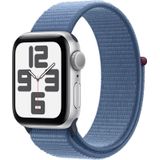 Apple Watch SE (2022) 40mm Zilver Aluminium Sport Loop