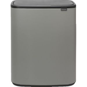 Brabantia Bo Touch Bin Prullenbak - 60 liter - Mineral Concrete Grey